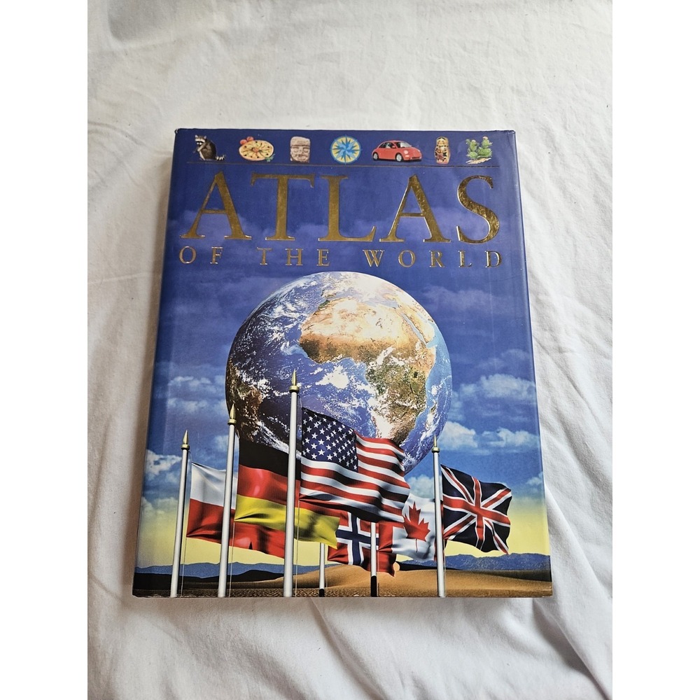 Atlas of the World - Hardcover, by Keith Lye; Philip Steele - Good